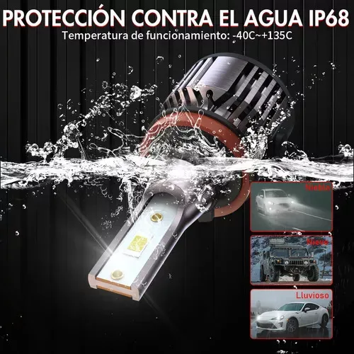L1 Para Kit De Faros Delanteros Led 9005 H11 De 6000 K De