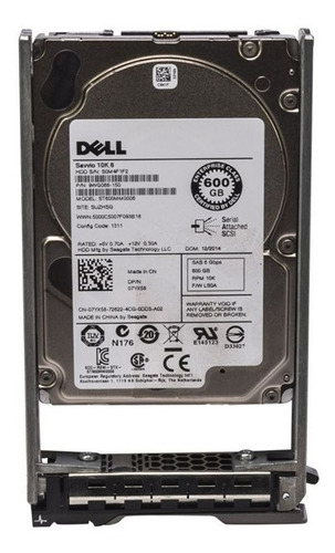 DH Dell SAS 600g 10k.6 sem gaveta