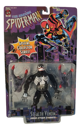 Toybiz 1996 Special Collector Stealth Venom Black Jp