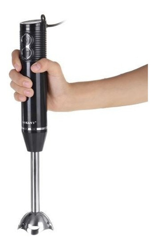 Mixer Batidora Licuadora De Mano Minipimer Negra 300w 220v