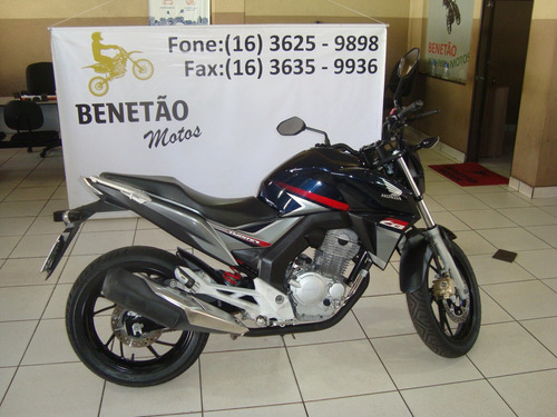 Imagem 3 de 9 de Honda Cb 250 Twister Azul 2018