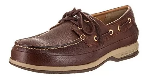 Zapatos informales Sperry Top Sider para hombre cuero CVO con cordones  barco bronceado