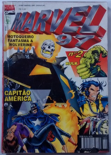 H5022 - Marvel 97 Nº 02 Marvel Comics - Abril Jovem 1997