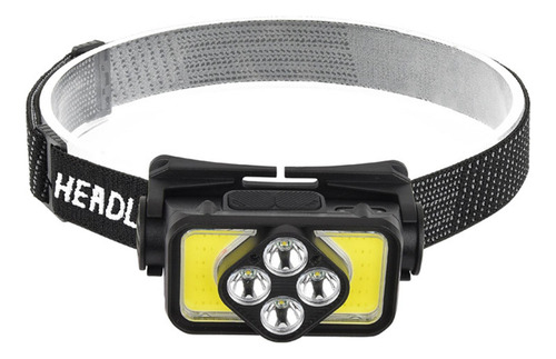 Linterna Frontal Led, Lámpara Frontal 4 Cuentas Led