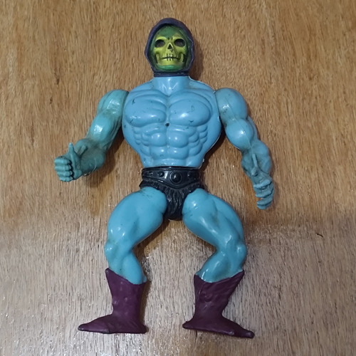 Figura Skeletor Cabeza Suave He-man Vintage 1984 (Usado)