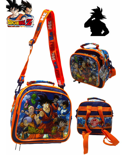 Lunchera Dragon Ball Z Escolar Colonia Tipo Mochila Goku Y++