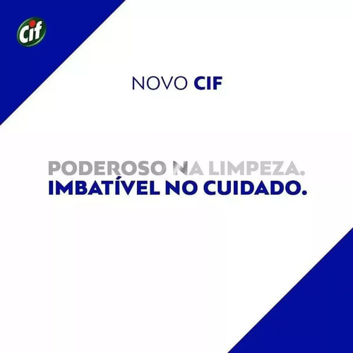 Cif Detergente Em Pó Sabão Maquina Lava Louças 1kg