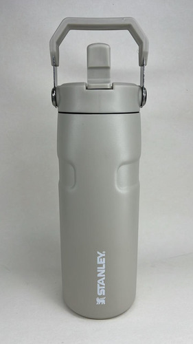 Termo Stanley 16 Oz Flip Straw Tumbler Beige
