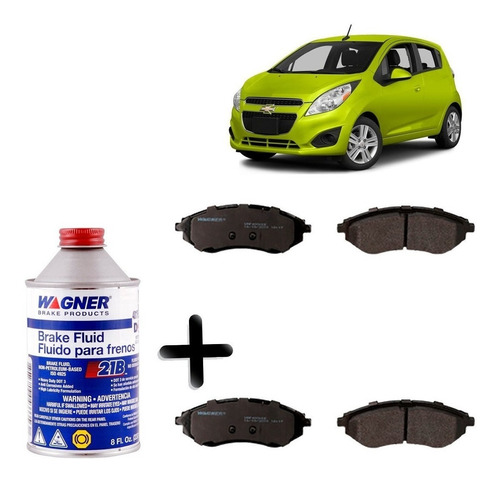 Pastillas De Freno Wagner Para Chevrolet Spark Gt 2010 2015