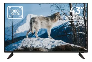 Televisor Wolff Smart Tv 43 Hd Android 11.0 Wifi Wtv43svb