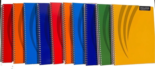 10 Cuadernos Universitario Cuadro Chico 5mm Proarte 100h 