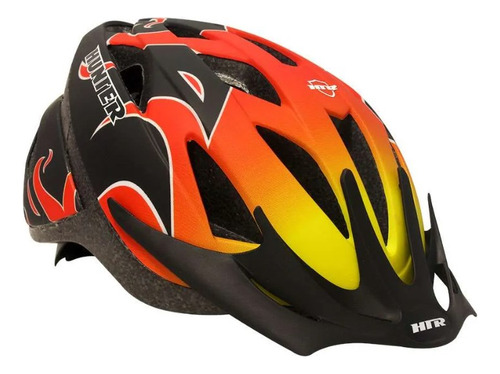 Casco Infantil Hunter Flamas Ajustable
