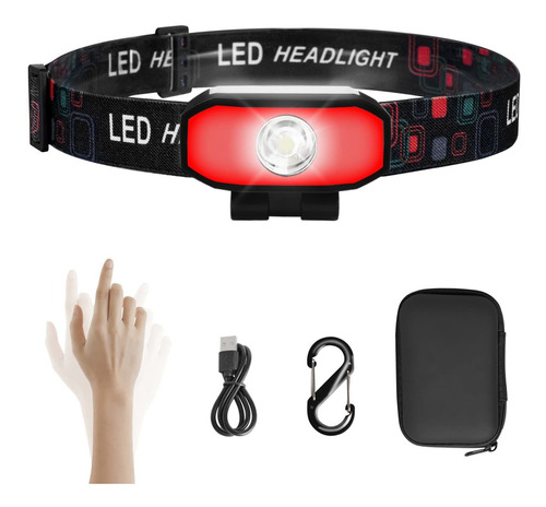 Aiorddl Led Headlamp,cob180° Wide Beam Lighting Outdoor