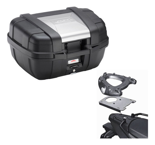 Baul Top Case Trasero 52 L Con Soporte Para Bmw F 800 Gs