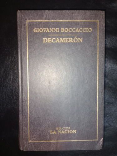 Libro Decamerón Giovanni Boccaccio Tapa Dura