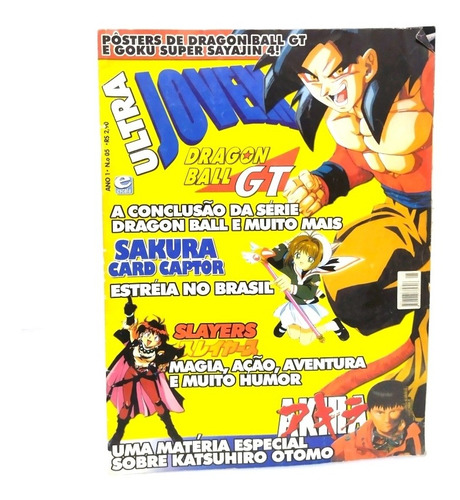 Imagem 1 de 1 de Revista Ultra Jovem, Dragon Ball Gt 