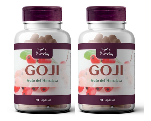 Goji 400g / 60 Capsulas X 2