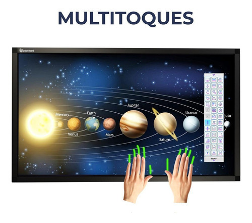 Moldura/lousa Interativa Touchscreen Unionboard 55