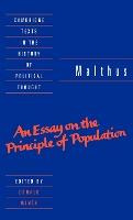 Libro Malthus: 'an Essay On The Principle Of Population' ...