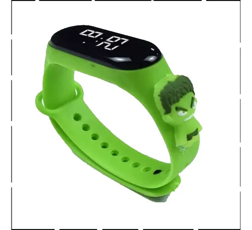 Reloj Niños Digital Luces Tapa Infantil Niños Niñas DAYOSHOP