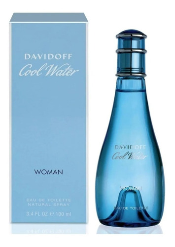 Davidoff Cool Water Woman Edt X 50ml - Perfume Importado