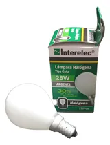 Comprar Pack 10 Lámparas Halógenas Interelec E-14 28\u002F42w Dimerizable