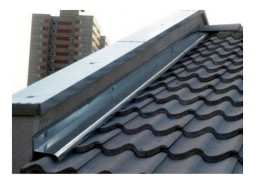 Chapa Folha De Alumínio 50 Cm X 7 Metros Para Calha/rufo