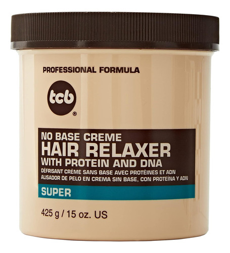 Tcb Crema Alisadora Hair Relaxer Super 15 Oz