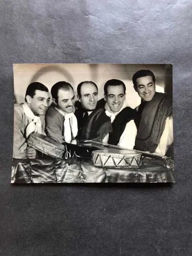 Antiguas Fotos Hermanos Abalos Radio El Mundo. 53804 (Usado)