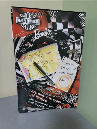 Barbie Harley Davidson De Colección (Usado)