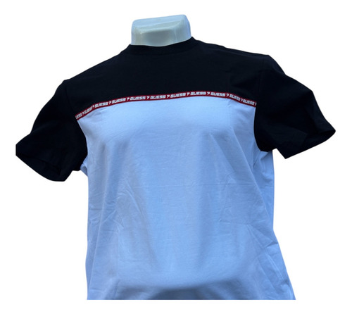Playera Guess Cuello Redondo Hombre Estampado Logo Juvenil
