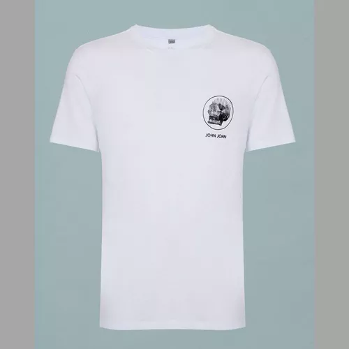 Camiseta John Verdazzi Premium Caveira Preta