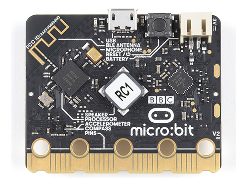 Computadora De Bolsillo Bbc, Placa Creativa Microbit V2
