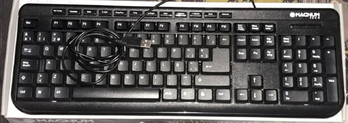 Vendo Teclado Usb Magnum Tech Con Teclas Multimedia