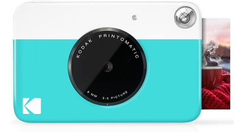 Kodak Printomatic Camara Instantanea - Impresora Portátil Color Azul