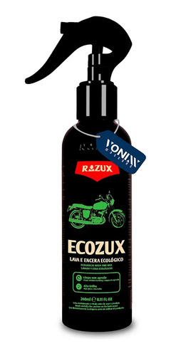 Ecozux Lavado En Seco Con Carnauba Para Motos 240ml Razux