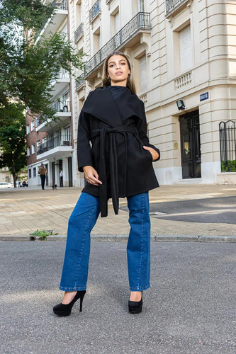 Tapado Londres Con Tira Y Bolsillos De Invierno