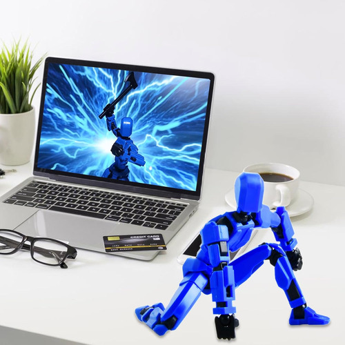 Figura De Acción Creativa T-13 Con Soporte Para Pose, Juegos