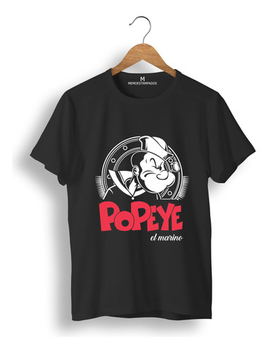 Remera: Popeye El Marino  Memoestampados