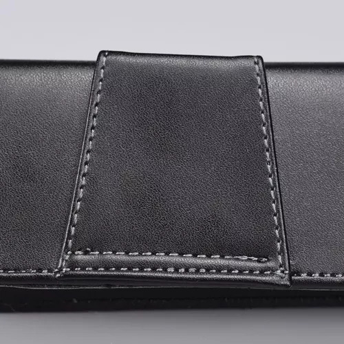 2 Fundas De Piel Para Gafas Para Hombre, Cinturón De Piel Po