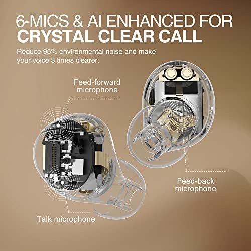 Qcy Ht07 Auriculares Inalámbricos Multimodo Con Cancelación