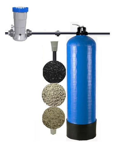 Sistema Filtros Água Amônia Ferro Cálcio Magnésio Gbf4m3h