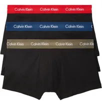 Comprar Boxer Corto Calvin Klein Classic Fit Negro 3 Pack - Original