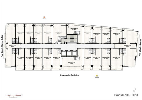 Sala À Venda No Bairro Jardim Botânico - Rio De Janeiro/rj - O-10521-19962