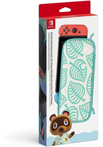 Estuche Nintendo Switch Animal Crossing Mica Protectora