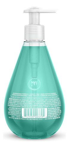 Jabón De Manos Method Gel Waterfall, 360 Ml, Paquete De 6, B