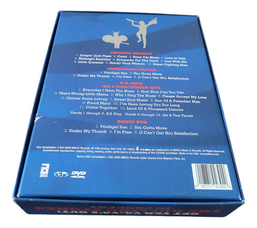 Box 3 Cds + Dvd Rolling Stones Get Yer Ya Ya's Out Importado (Usado)