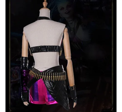Perfect League Of Legends Jinx Lol Cosplay Ropa De Mujer
