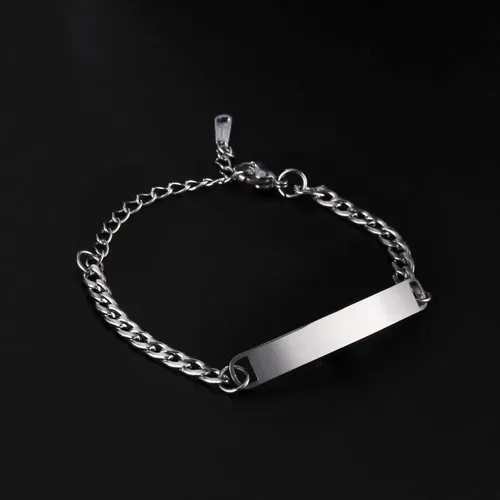 Pulsera Esclava Acero Inoxidable Unisex