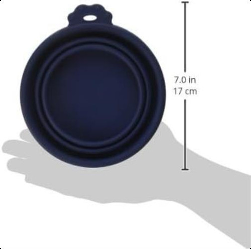 Tazón Redondo De Silicona Petmate Para Viaje, Set 3